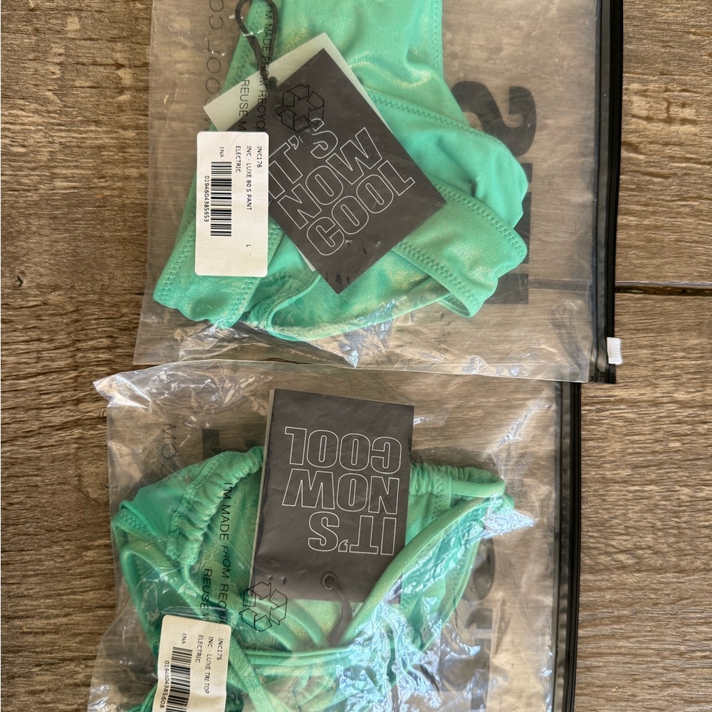 NWT - Green Bikini Large Top & Large bottom